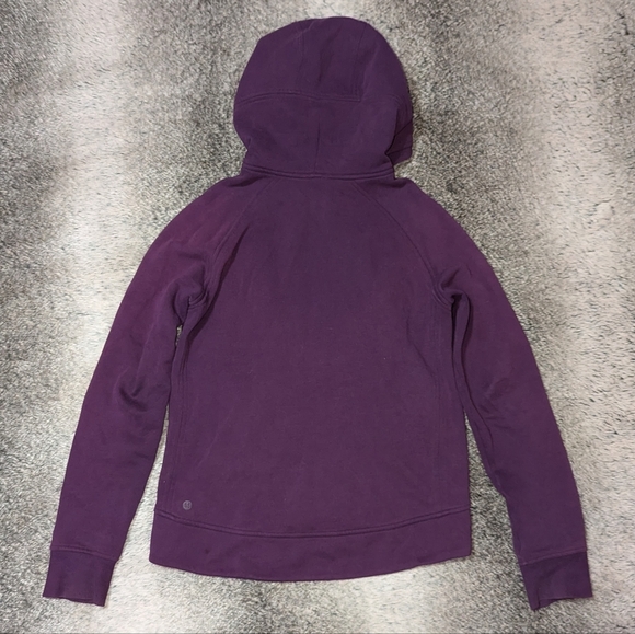 Lululemon Fleece Please Hoodie Purple Women's 4 - Picture 6 of 12